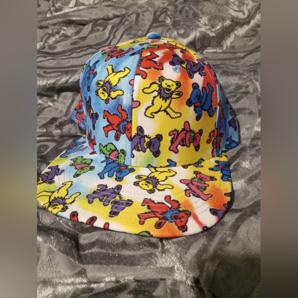 Grateful Dead Hat Tie-Dyed Dead Bears NEW